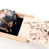 Earth rattle and box